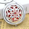 Folding Folding Pocket Mirror Double-sided Round Makeup Mirror  Office