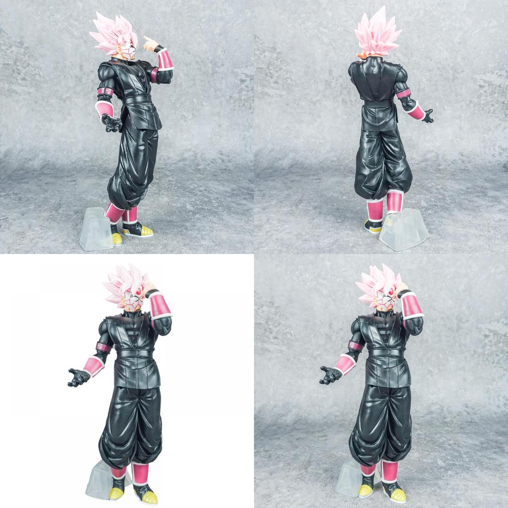 Dragon Ball Super Saiyan Rose Pvc Figure With Spinning Pose For Collectors And Display