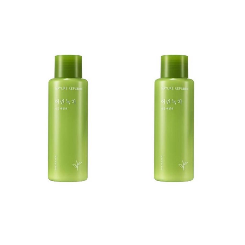 Nature Republic Мягкая эмульсия с зеленым чаем – 155 мл | Легкое увлажнение для чувствительной кожи