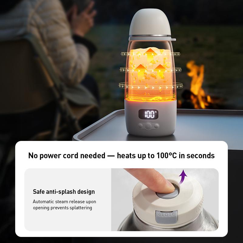 Philips AVENT Портативный подогреватель детского питания Ultra 100°C Быстрое кипячение Умный контроль температуры Термокружка 500 мл