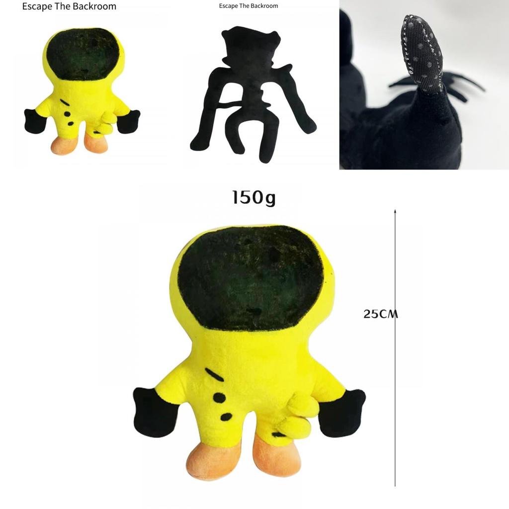 Q Version And Iron Wire Monster Escape The Backrooms Plush Toy Perfect Halloween Decoration