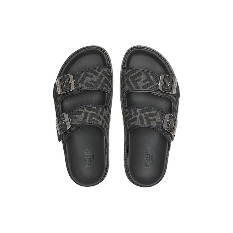 FENDI Ff Motif Feel Sandals Men's 7X1604AJZFF0TUY