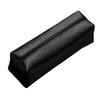 Pencil Case Durable Faux Leather Pencil Bag with Smooth Zipper Compact Portable Stationery Pouch for Home School