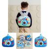Cartoon Kids Backpack For 2-6 Year Olds With Lightweight Nylon And Curved Shoulder Straps For School Use