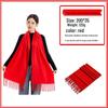 Rongchen Customizable Red Event Scarf