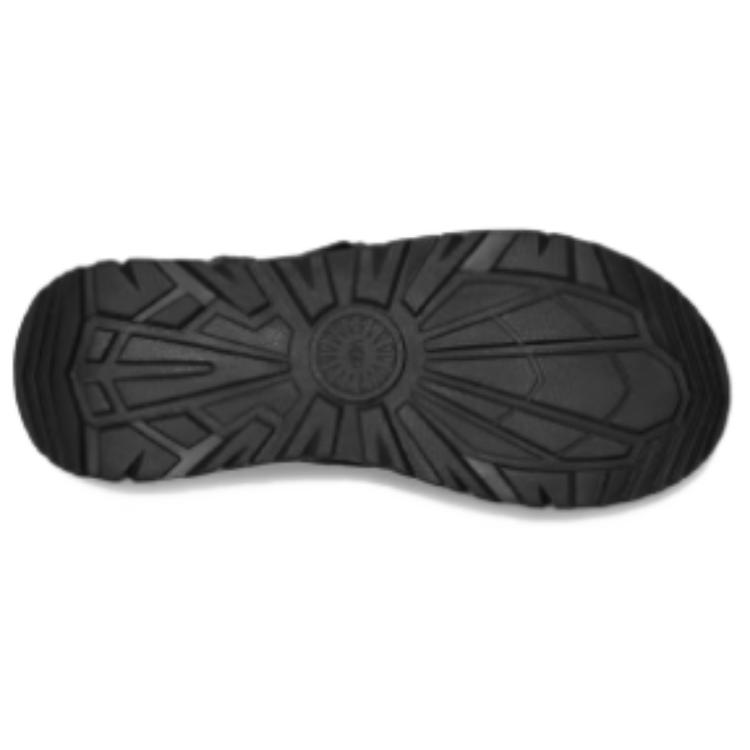 UGG Captrail Тканевые Модные Простые Пляжные Сандалии Женские Сандалии Черные 1167496-BLK