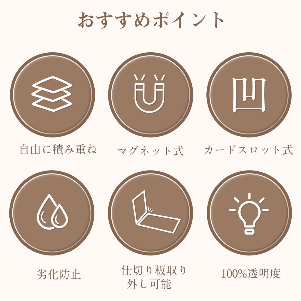 Topfinel Figure Case Set of 3 Collection Case Storage Case Acrylic Case Stackable Magnetic Door Front Opening Showcase Figure Case Approximately 36cm