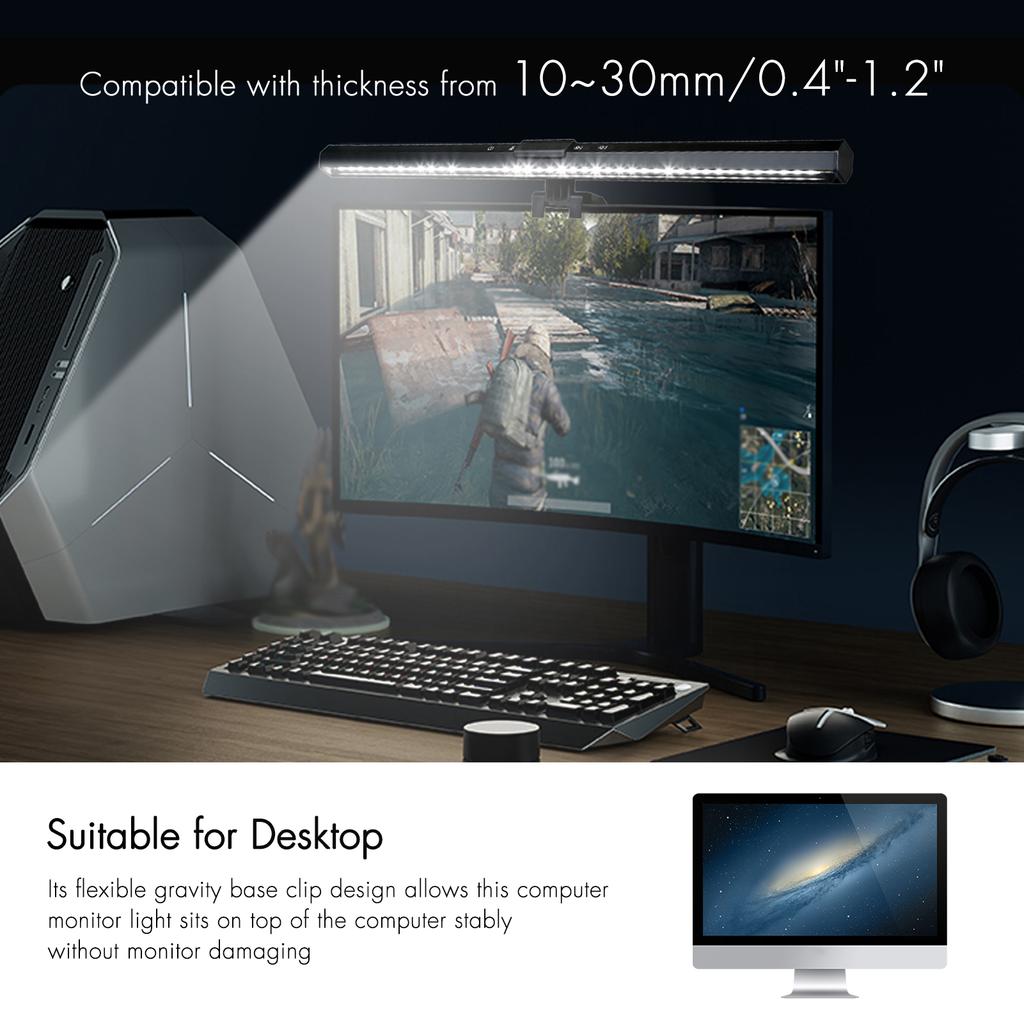 D C5V 84 светодиода Экран монитора Светочувствительное сенсорное управление/10 уровней затемнения