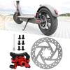 Brake Accessories, Brake Disc Caliper Set Stainless Steel Rustproof for Electric Scooter