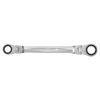 TONE Double Head Ratchet Box Wrench Width Across Flats 14 X 17 Mm RMFW-1417