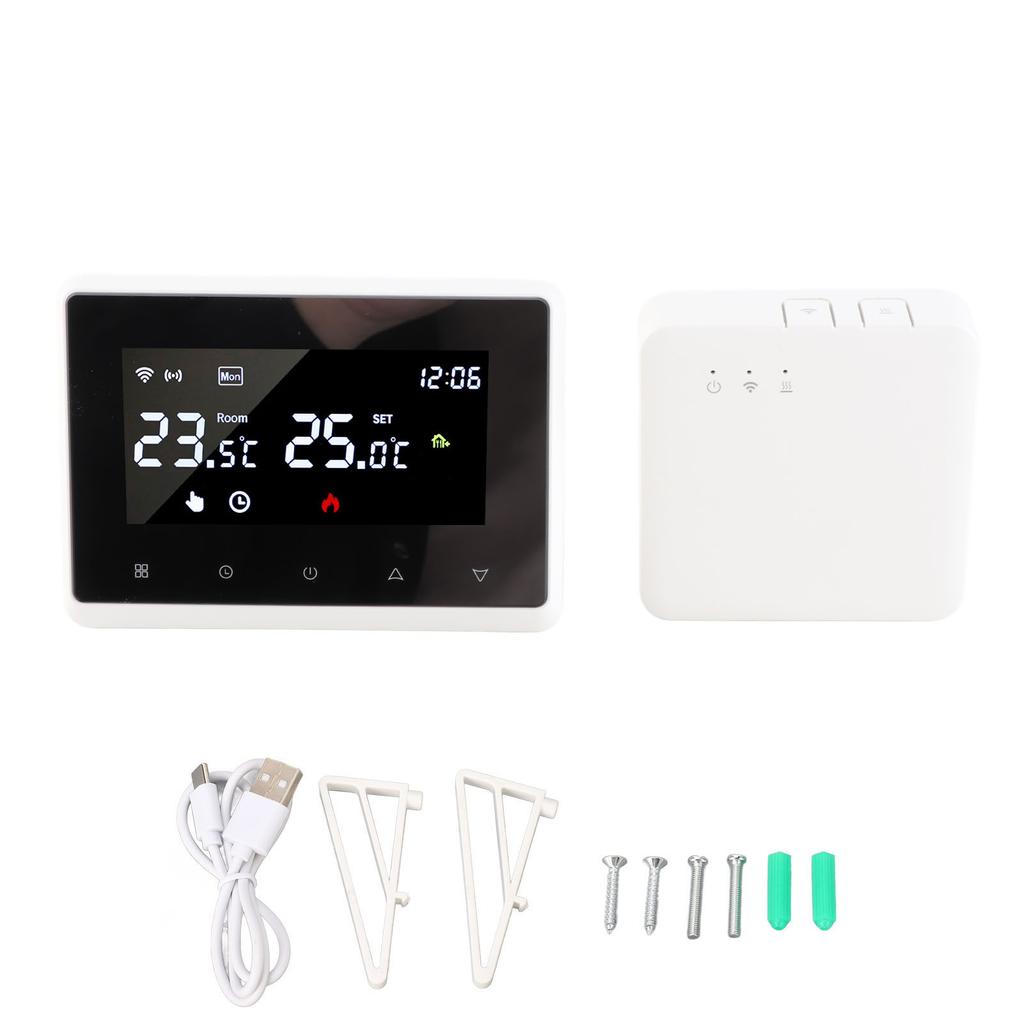 WiFi Smart Thermostat Remote Control Настенный регулятор температуры для домашнего котла отопления