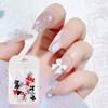 30Pcs/Set Nail Bow Rhinestone Easy To Stick 3D Resin DIY Manicure Butterfly Rhinestone for Beauty