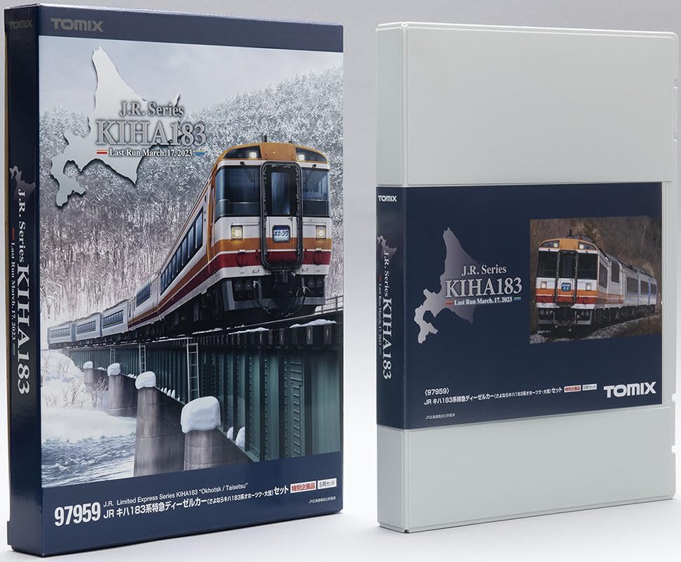 TOMYTEC TOMIX N Gauge Special Product JR Kiha 183 Series Goodbye Kiha 183 Series Okhotsk Heavy Snow Set 97959 Railway Model Diesel Car