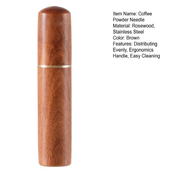 Равномерное распределение Портативный прочный антидеформируемый эспрессо-трамбовщик Распределитель кофейного порошка Игольчатый распределитель порошка