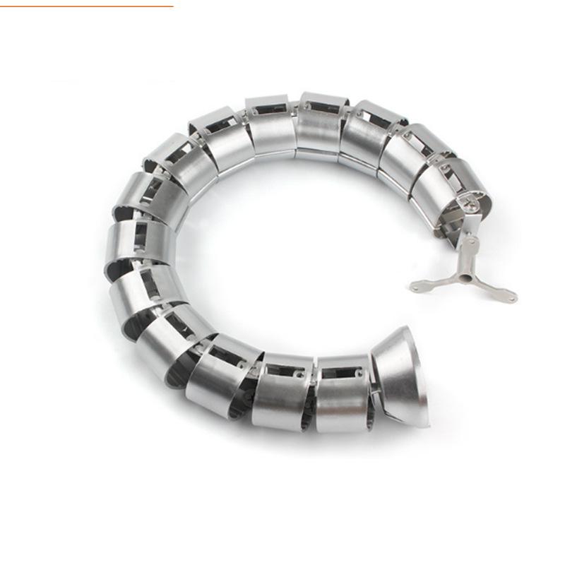 Офисный стол Snake Threading Tube: Подъемный стол для конференций со скрытой системой управления проводами для организации круглых/квадратных кабелей.