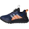 Activeflex 4.0 Модные спортивные Нескользящие Прочные Низкие кроссовки Детские кроссовки Черно-белые Темно-синие IH8723