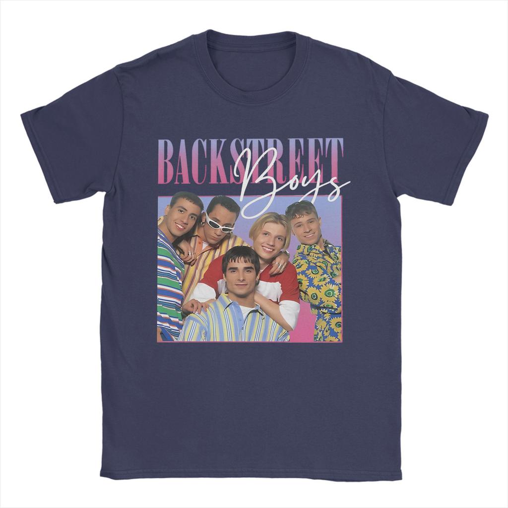 Самый смешной идол из Бэкстрит Футболка для мужчин Backstreet Boys Повседневная футболка с коротким рукавом с круглым вырезом Графические топы