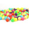100Pcs Colored Ping Pong Balls Entertainment Table Tennis Mixed Colors for Game