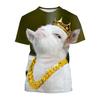 Summer Funny Animal Goat 3D Print T-Shirts Streetwear Men Fashion Harajuku Casual Oversized O-Neck T Shirt Tees Tops