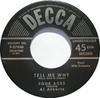 7inch Record FOUR ACES, AL ALBERTS - Tell Me Why / A Garden In The Rain 927860 Decca 1951 US Pop Used
