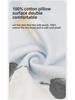 Подушка для сна с эффектом памяти для детей от 0 до 6 лет - чистый хлопок, для всесезонного использования