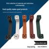 Resin Exterior Square Nylon Handle UPCN21/19/26/27/28 - Black/White/Metallic/Red/Green.