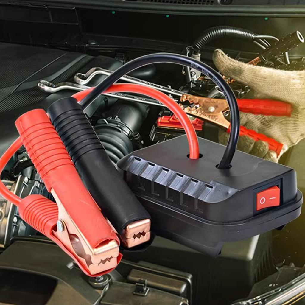 Compact Auto Jump Starter Power Pack with High Capacity Lithium Battery & Safety Features Easy To Use for Emergency Use
