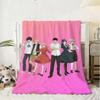 WITCH WATCH Throw Kid-Friendly Flannel Throw Blanket Soft Warm Anti-Static Washable All Season