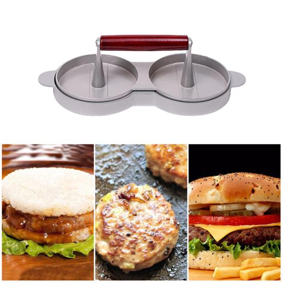 Пресс для бургеров, пресс для котлет из алюминиевого сплава, пресс-форма для гамбургеров, рыбных котлет, для мяса, говядины, овощей, бургеров, гриля, барбекю, кухонный инструмент