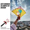 Kite Reel Winder Made of Plastic for Flying Kite Use White Color Lightweight and Portable