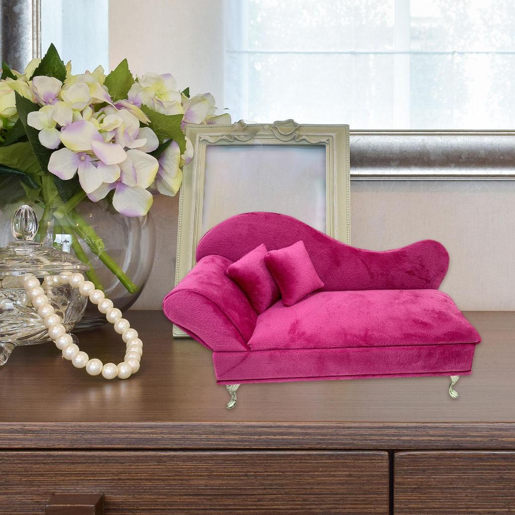 Диван Витрина для ювелирных изделий Коллекционный Пыленепроницаемый Портативный Органайзер Безделушка для колец