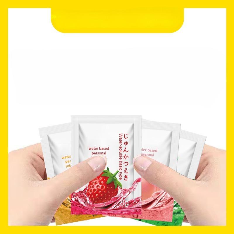 Delicious Fruit Flavored Lubricant - Portable Water-Based Lube 8ml