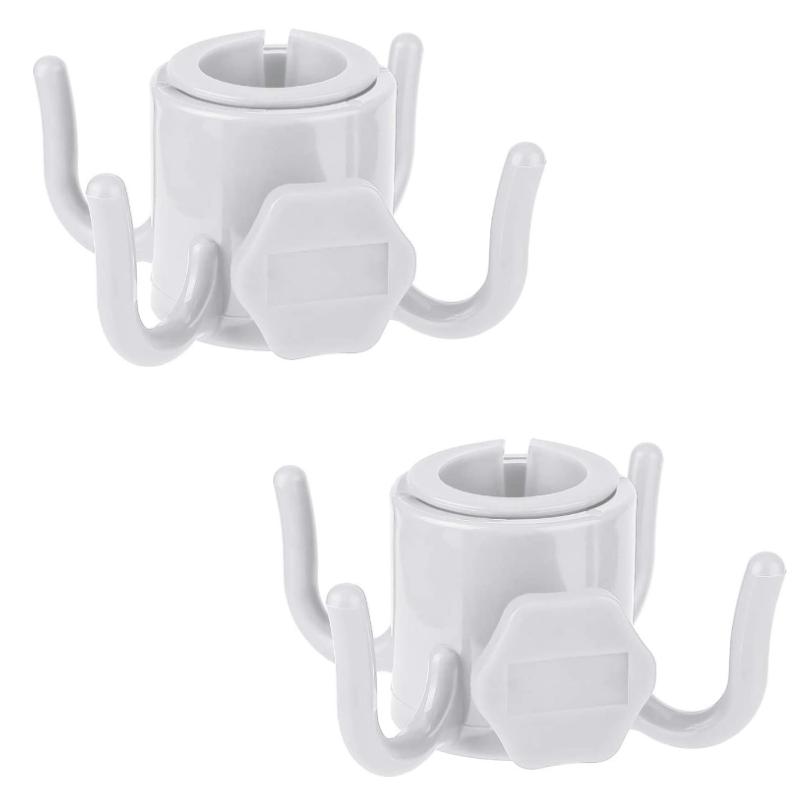 Portable Outdoor Beach Umbrella Hooks Hanger Versatile Space-saving Four-corner Hook Useful Wear-resistant Umbrella Accessories