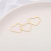 2Pcs Copper Geometry Accessories Platting 14K Gold Color For Jewelry Making DIY Earring Charm Decoration