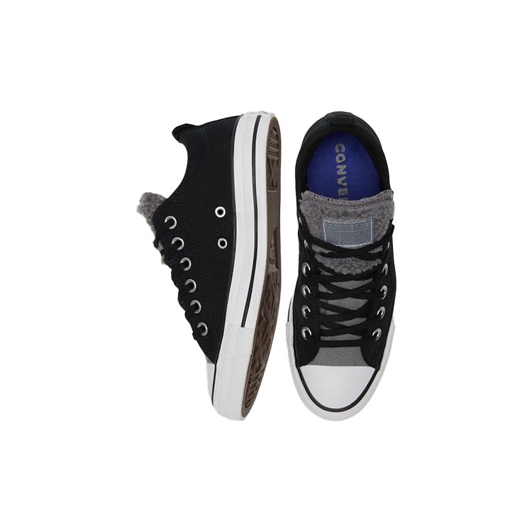 Converse Chuck Taylor All Star Madison Удобные Повседневные Низкие Кеды из Канваса Женские кроссовки Черный 572062C