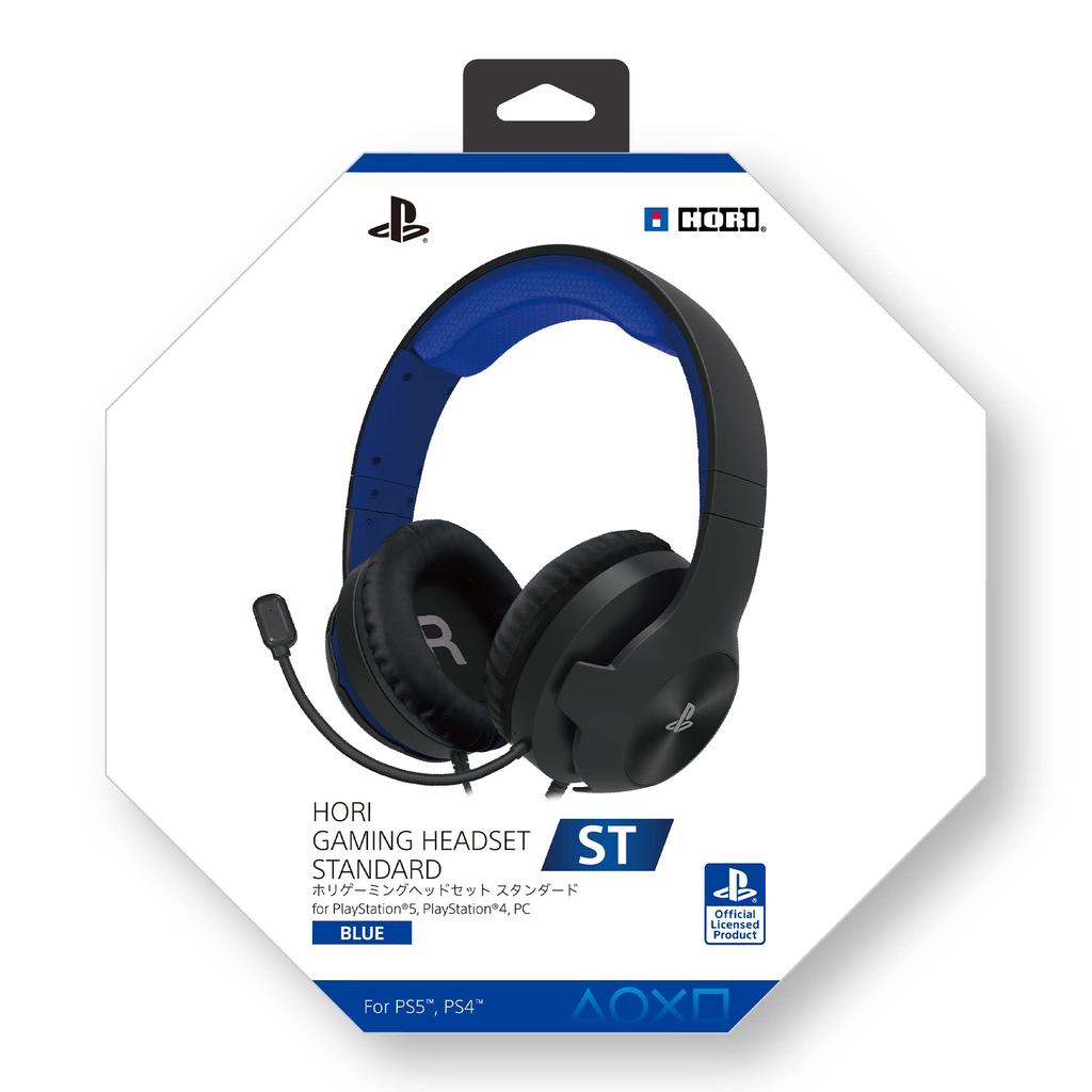 Эксплуатация Hori Gaming Headset Standard для Blue лицензирована [PS5 подтверждено] PlayStation®4 [продукт SONY]
