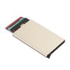 RFID Anti-theft Smart Wallet Thin ID Card Holder Unisex Automatically Solid Metal Bank Credit Card Holder Business Mini