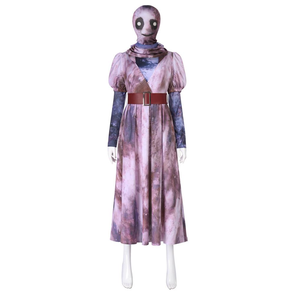 Костюм для косплея медсестры из игры Silent Hill с платьем в пятнах крови для фанатов ужасов