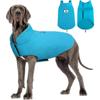 Windproof Winter Warm Fleece Small Dog Coat Reversible Puppy Jacket Reflective Soft Pet Vest, Cold Weather Dog Sweater Apparel Leash Access Overcoat