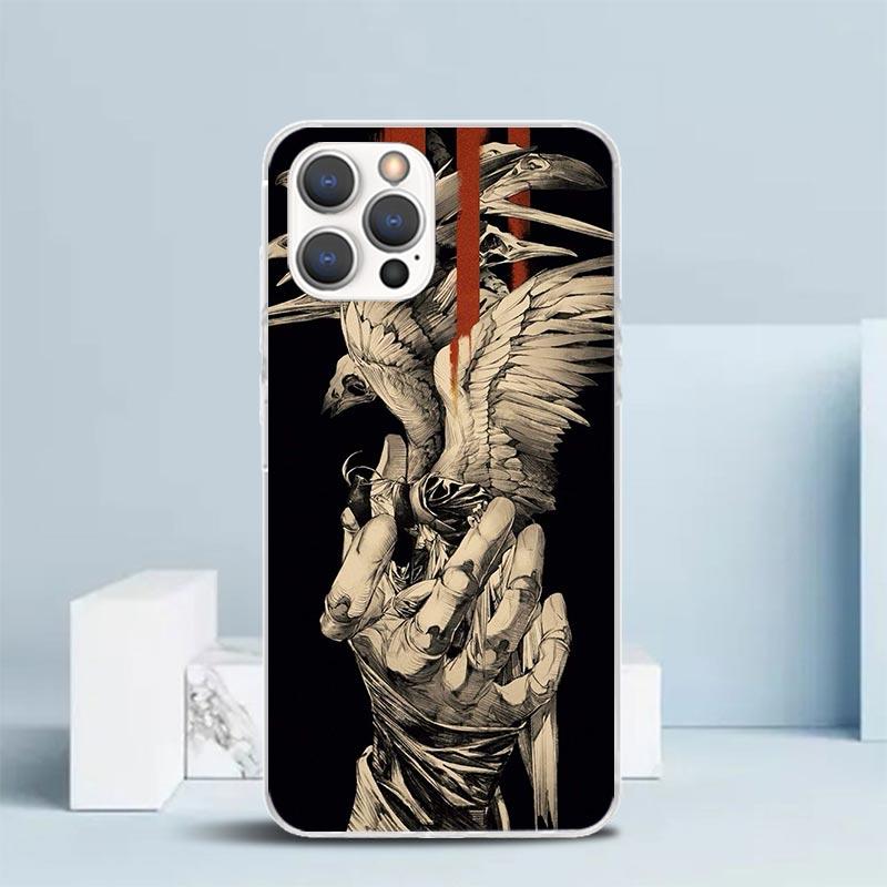 Мягкий чехол Bloodborne для iPhone 16 17 Air 15 14 Pro Max 16E Чехол для телефона 13 Mini 12 11 7 SE 8 С рисунком Подходящие чехлы 16 17