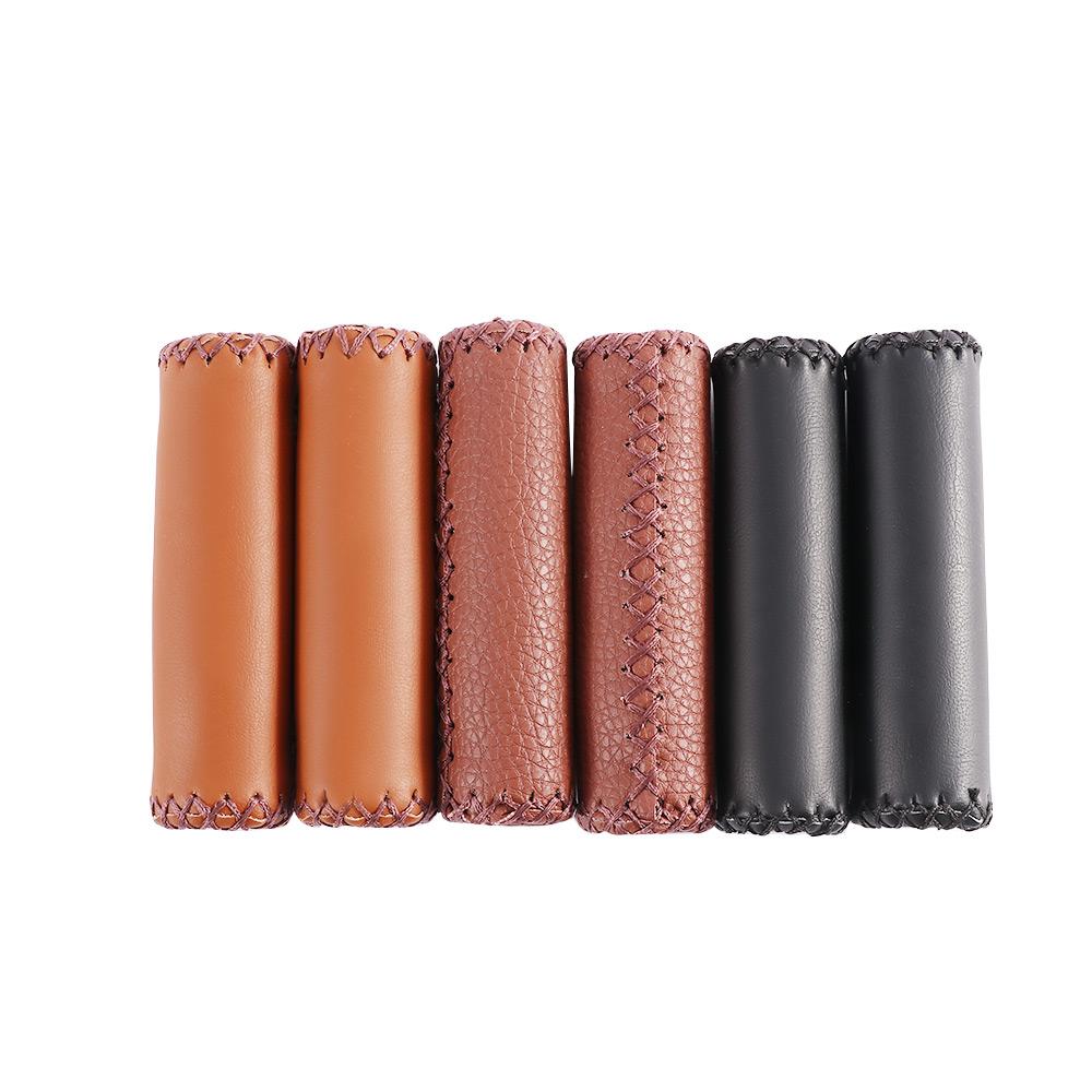 Cover Bicycle Handlebar Grips Retro Cycling Grip Vintage Bicycle Grips Leather Bicycle Grips