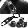 VKXG1 Car Keychain Keyring Tire Valve Cap Car Styling Accessories For Opel Corsa Astra Insignia Vectra Zafira Meriva Mokka Grandland