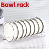 Multipurpose Dish  Drying Rack Stainless Steel Dish Drying Holder Bowl Draining Rack  for Cutlery