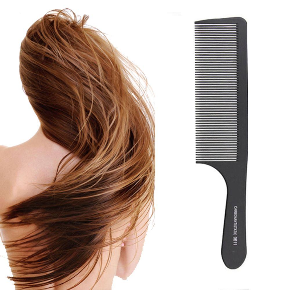 Professional Anti-static Salon Styling Tool Hairdressing Detangling Flattop Hair Cutting Comb