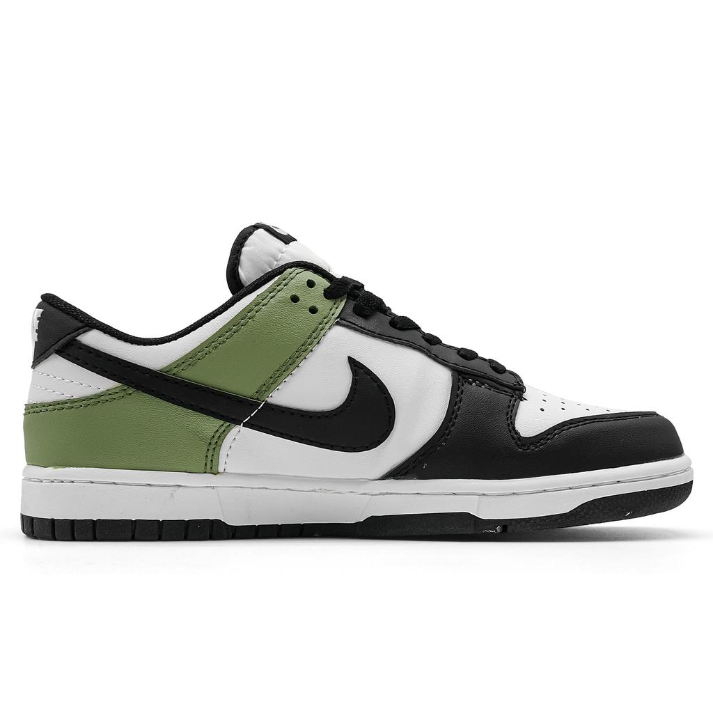 Nike Dunk Lime Wen Yu Cushioning Lightweight Slip Resistant Low top Skateboard Shoes Unisex Black Green HF5441-100(Team1697-S)