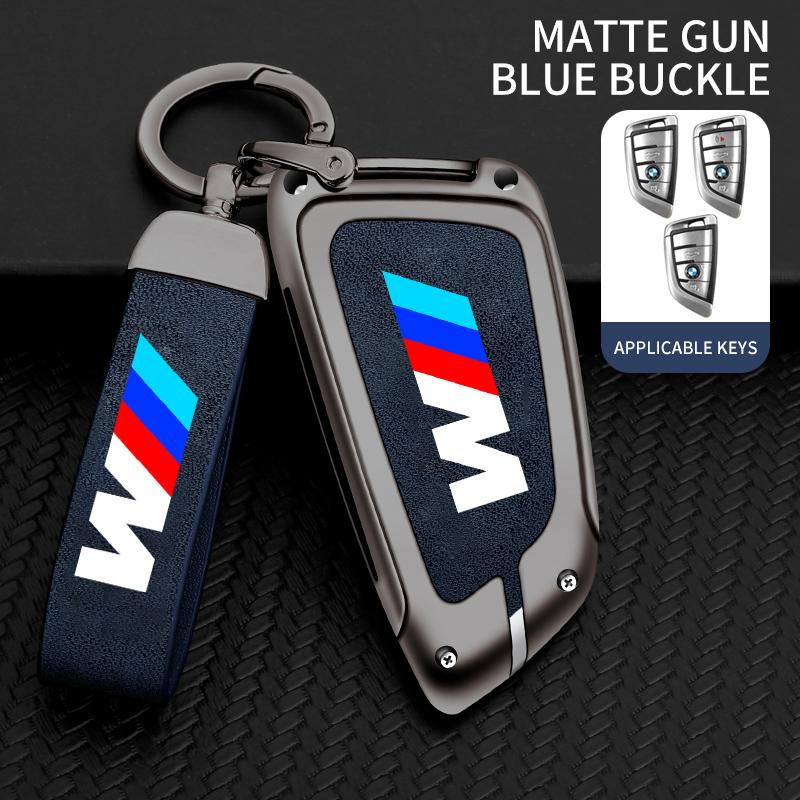 Key Shell For BMW X1 X3 X4 X5 F15 X6 F16 G30 7 Series G11 F48 F39 520 525 f30 118i Auto Smart Key Cover Shell Keychain Protector