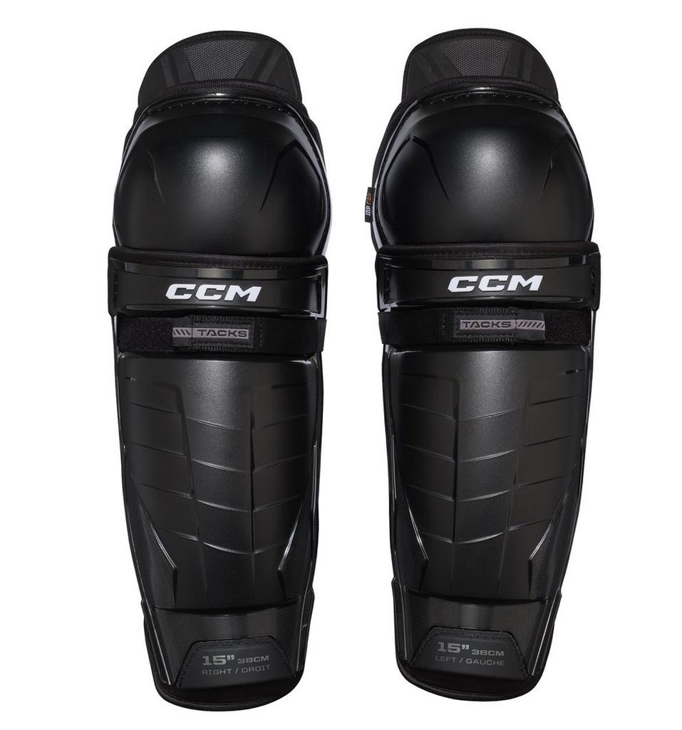 CCM Tacks XR Pro hockey shin guards - Junior 13"