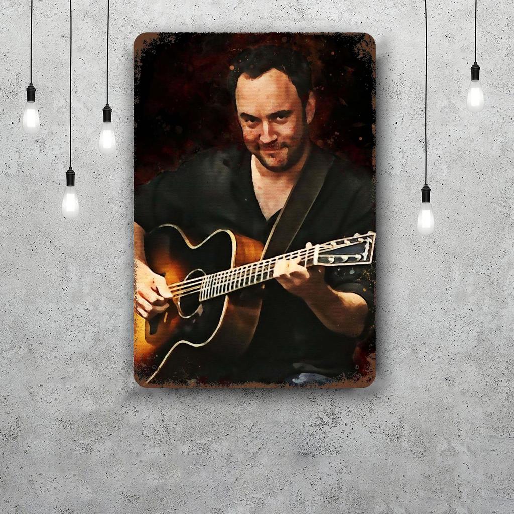 dave matthews band Metal Signs wall decor Vintage Tin Signs Captain Metal Poster Decor for Bar Pub Club Wall Decoration