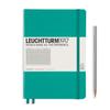 Leuchtturm A5 Grid Notebook, Emerald, 344791, Officially Imported