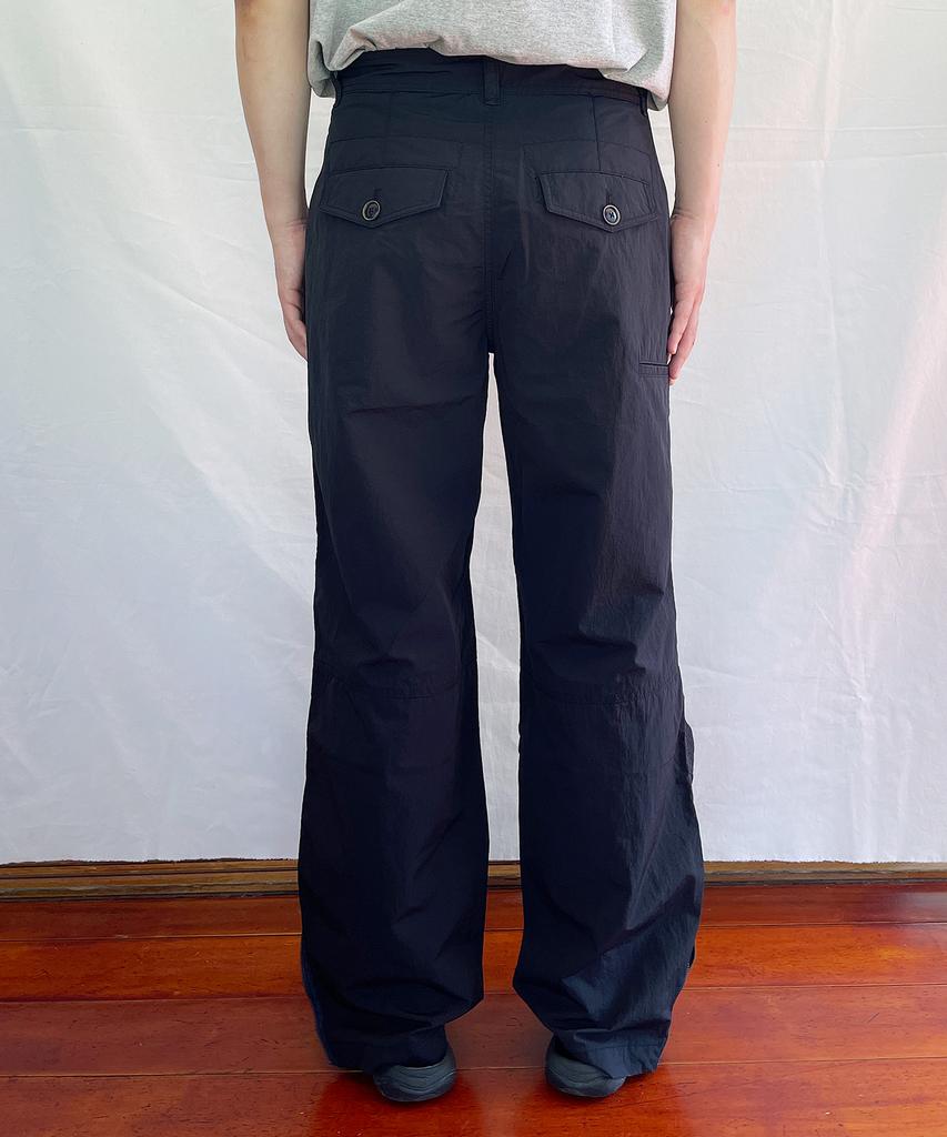 YOUNEEDGARMENTS Утилитарные нейлоновые брюки-карго (черный)